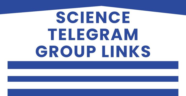 Best Science Telegram Group Links