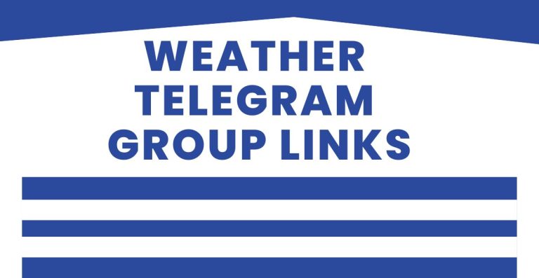 Latest Weather Telegram Group Links