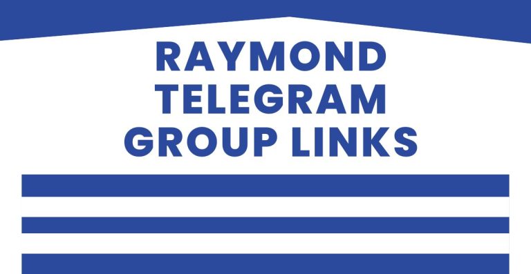Raymond Telegram Group Links