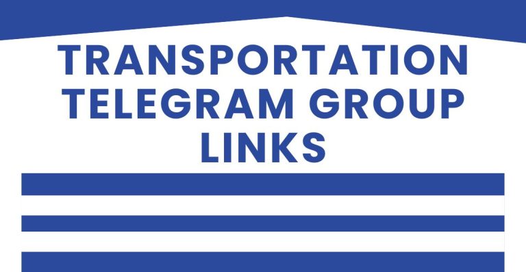 New Transportation Telegram Group Links
