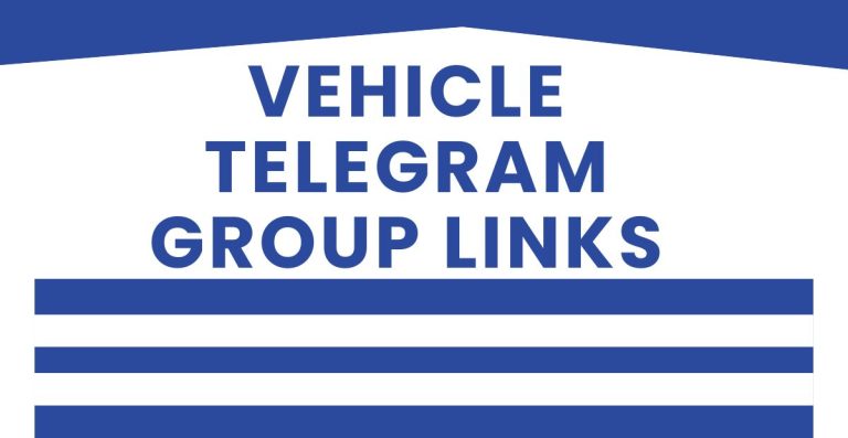 Latest Vehicle Telegram Group Links