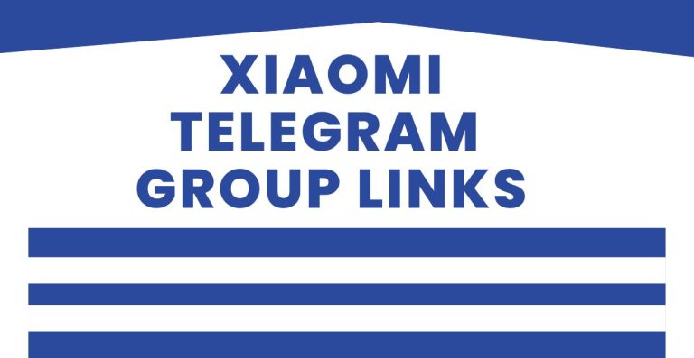 New Xiaomi Telegram Group Links