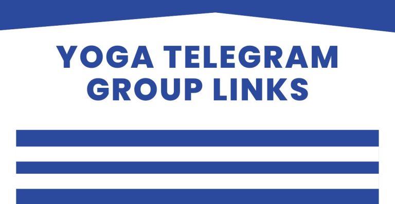 Active Yoga Telegram Group Links