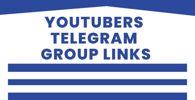 Latest YouTubers Telegram Group Links
