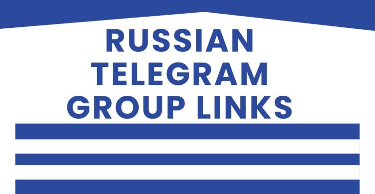 Best Russian Telegram Group Links