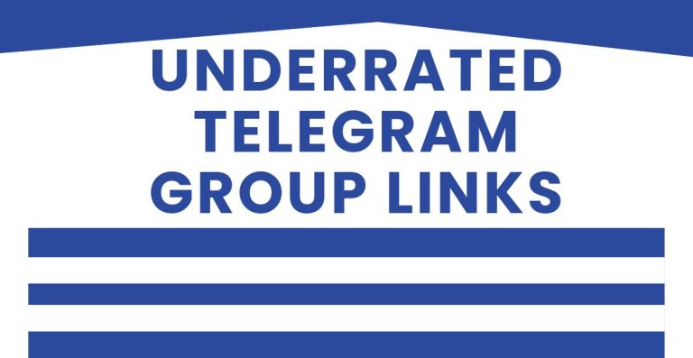 Latest Underrated Telegram Group Links