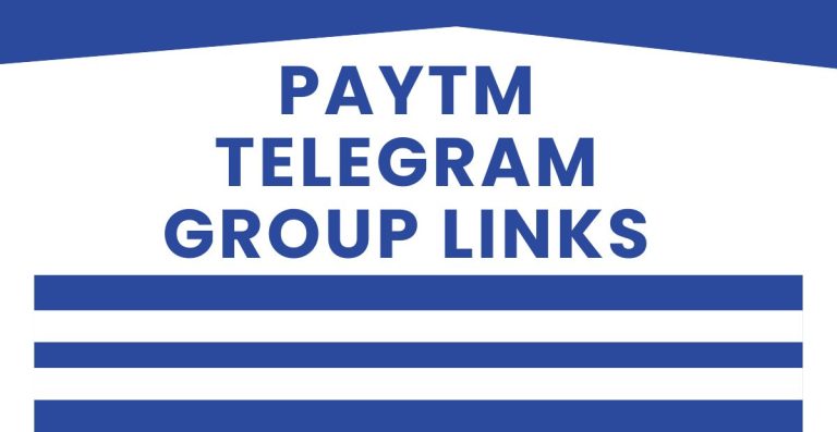 New Paytm Telegram Group Links