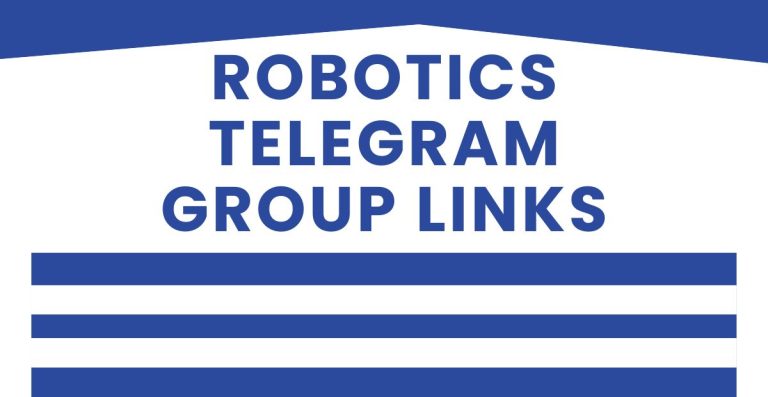 Active Robotics Telegram Group Links