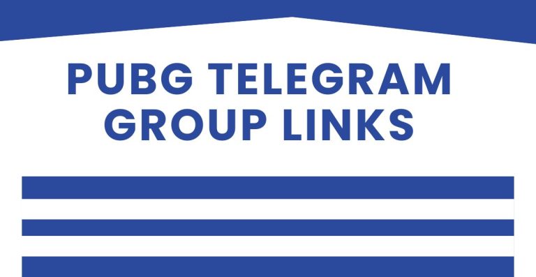 Latest PUBG Telegram Group Links
