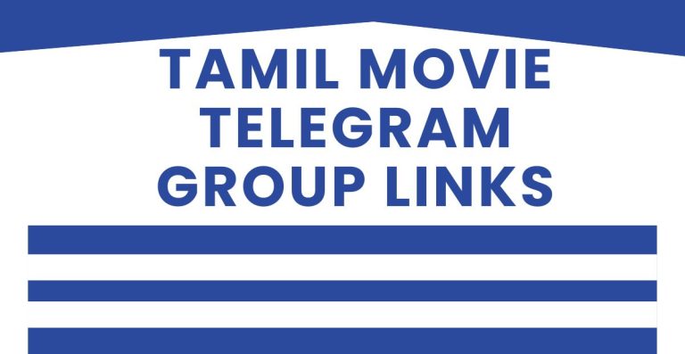 Best Tamil Movie Telegram Group Links