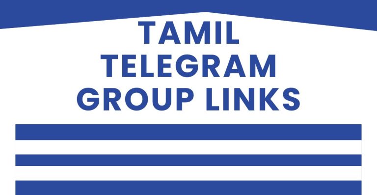 Latest Tamil Telegram Group Links