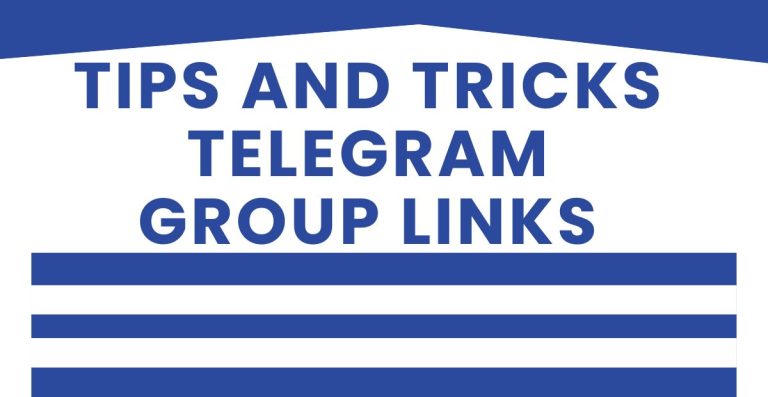 Best Tips and Tricks Telegram Group Links