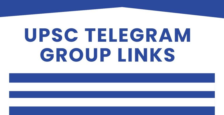 Best UPSC Telegram Group Links