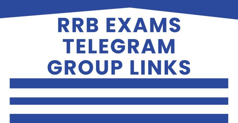 RRB Exams Telegram Group Links