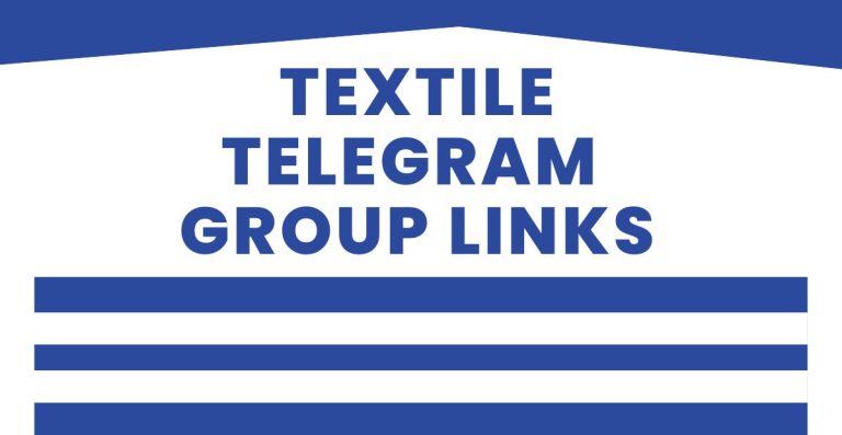 Active Textile Telegram Group Links