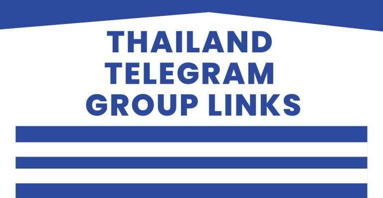 Latest Thailand Telegram Group Links