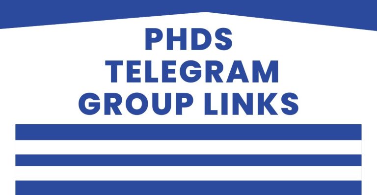 Best PhDs Telegram Group Links