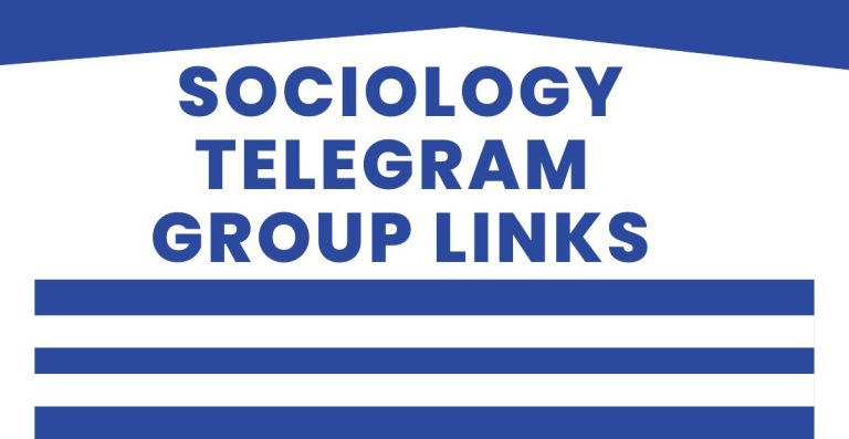 Active Sociology Telegram Group Links