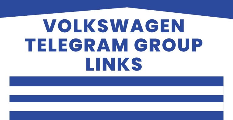 Best Volkswagen Telegram Group Links