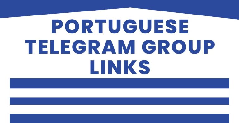 Latest Portuguese Telegram Group Links