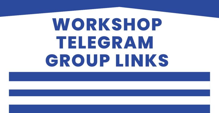 New Workshop Telegram Group Links