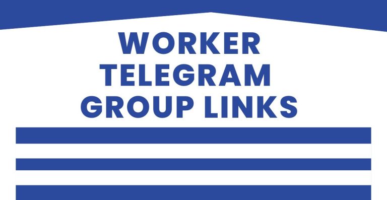 Active Worker Telegram Group Links
