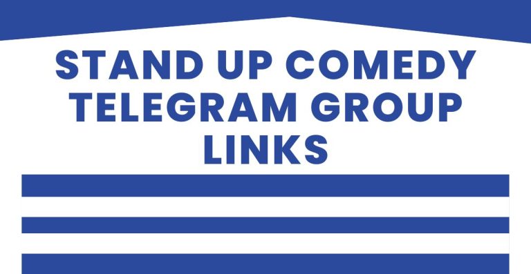 Best Stand Up Comedy Telegram Group Links