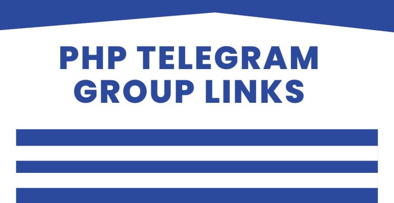 Latest PHP Telegram Group Links