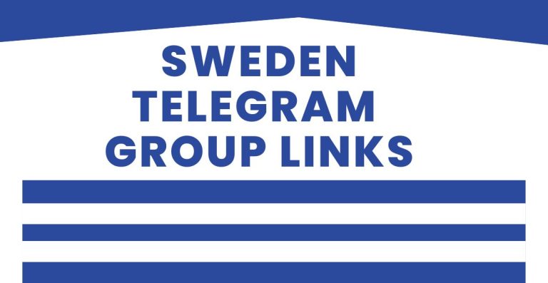 Best Sweden Telegram Group Links