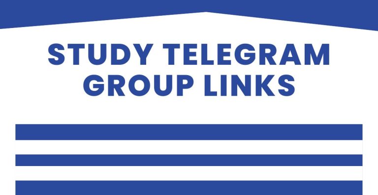 Best Study Telegram Group Links