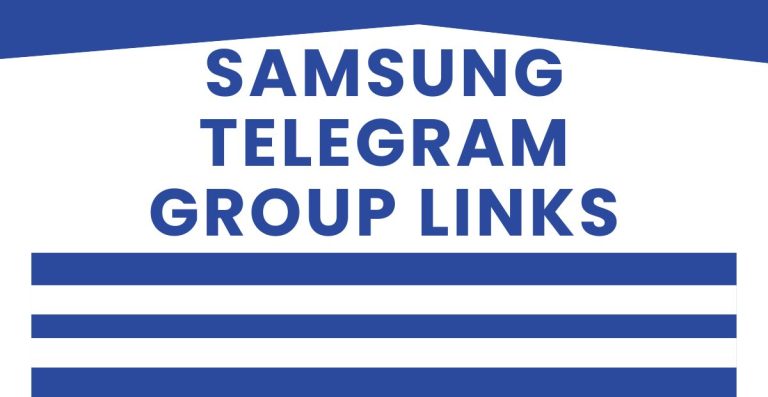 Best Samsung Telegram Group Links