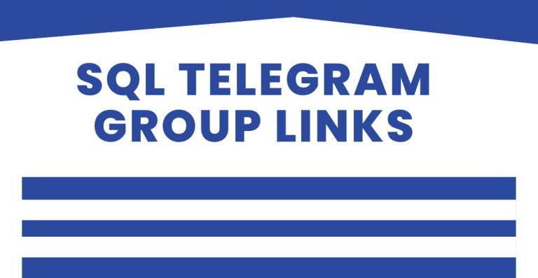 Active SQL Telegram Group Links