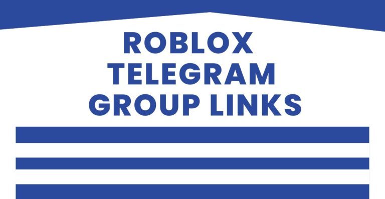 Roblox Telegram Group Links