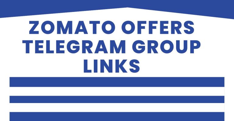 Best Zomato Offers Telegram Group Links