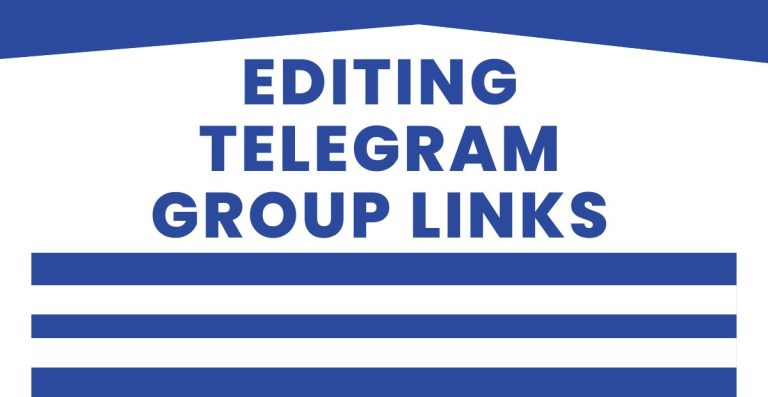 Active Editing Telegram Group Links
