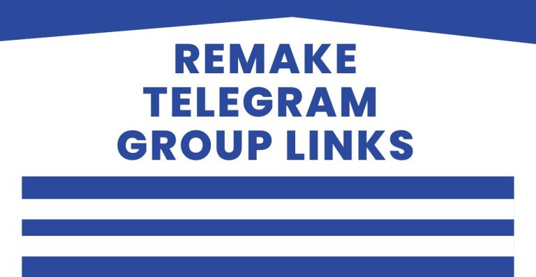 Best Remake Telegram Group Links
