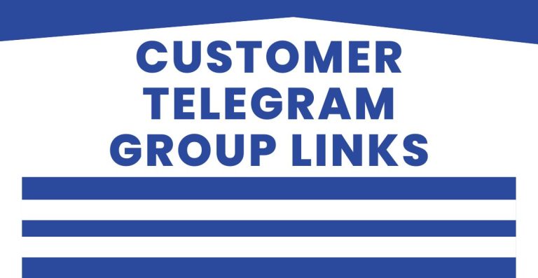 Best Customer Telegram Group Links