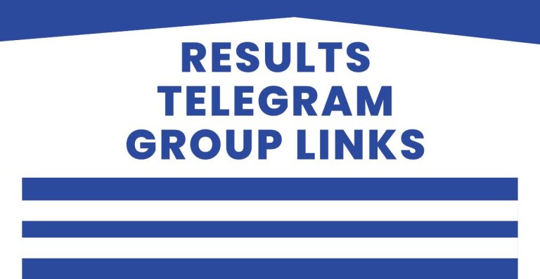 Latest Results Telegram Group Links