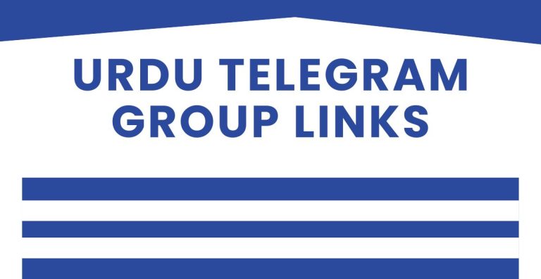 Best Urdu Telegram Group Links