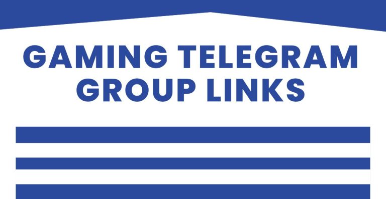 Latest Gaming Telegram Group Links
