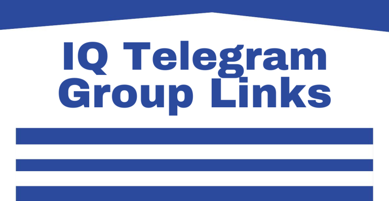IQ Telegram Group Links