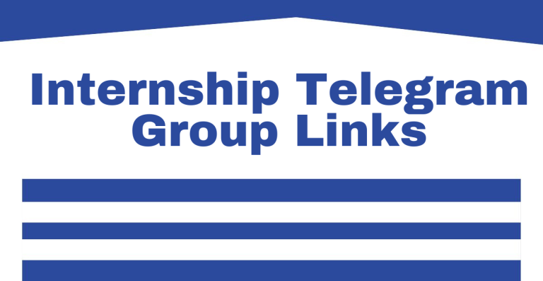 Internship Telegram Group Links