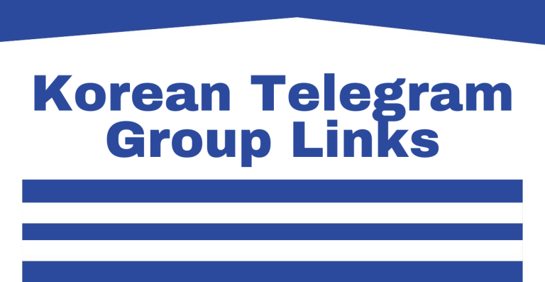 Korean Telegram Group Links