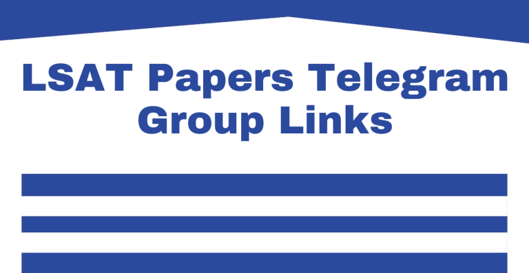 LSAT Papers Telegram Group Links