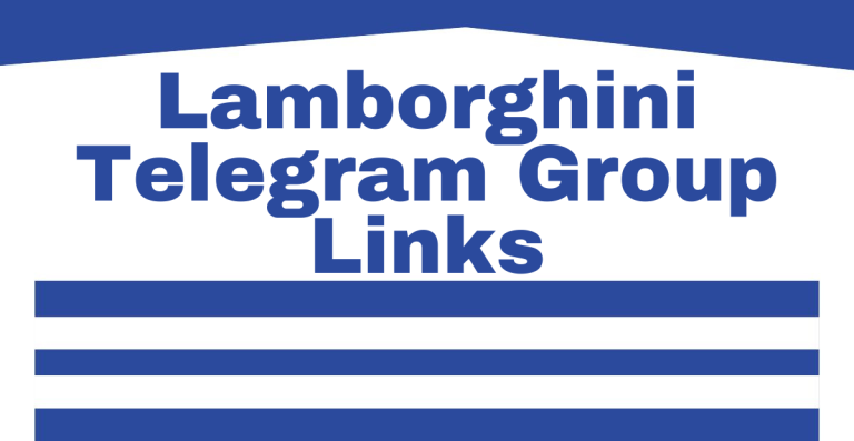 Lamborghini Telegram Group Links