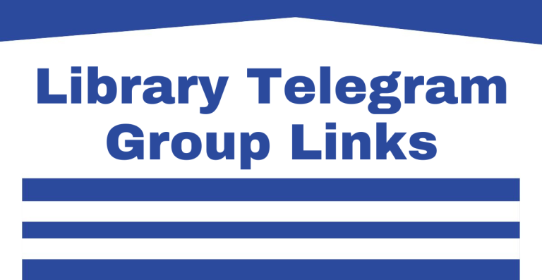 Library Telegram Group Links