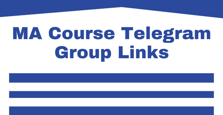 MA Course Telegram Group Links