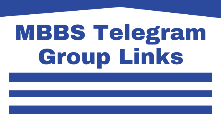 MBBS Telegram Group Links