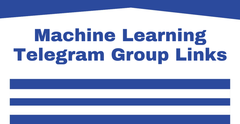 Machine Learning Telegram Group Links