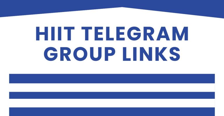 Active HIIT Telegram Group Links